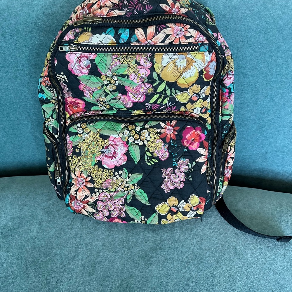 Johnny Was Backpack, 12 Compartments, Multi-Zip